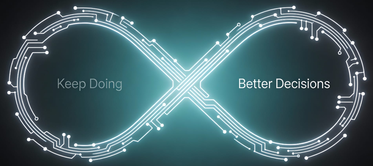 Two life rules - Just keep doing and keep making better decisions.
