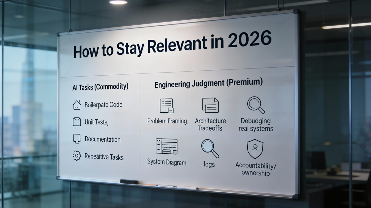 How to Stay Relevant in 2026: When Code Is Cheap, Judgment Becomes Everything